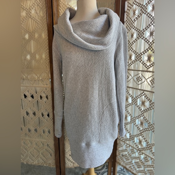 Lululemon Along the Way Gray Sweater Dress